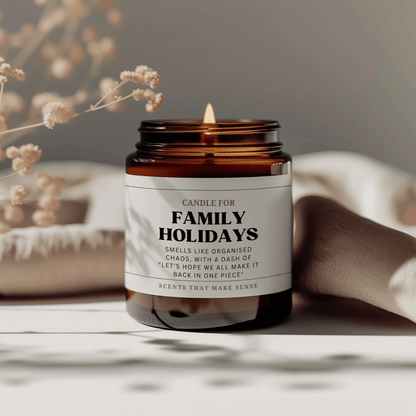 Family Holidays Candle