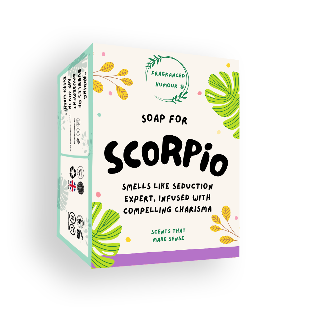 Scorpio Birthday Gift Funny Zodiac Birthday Novelty Soap