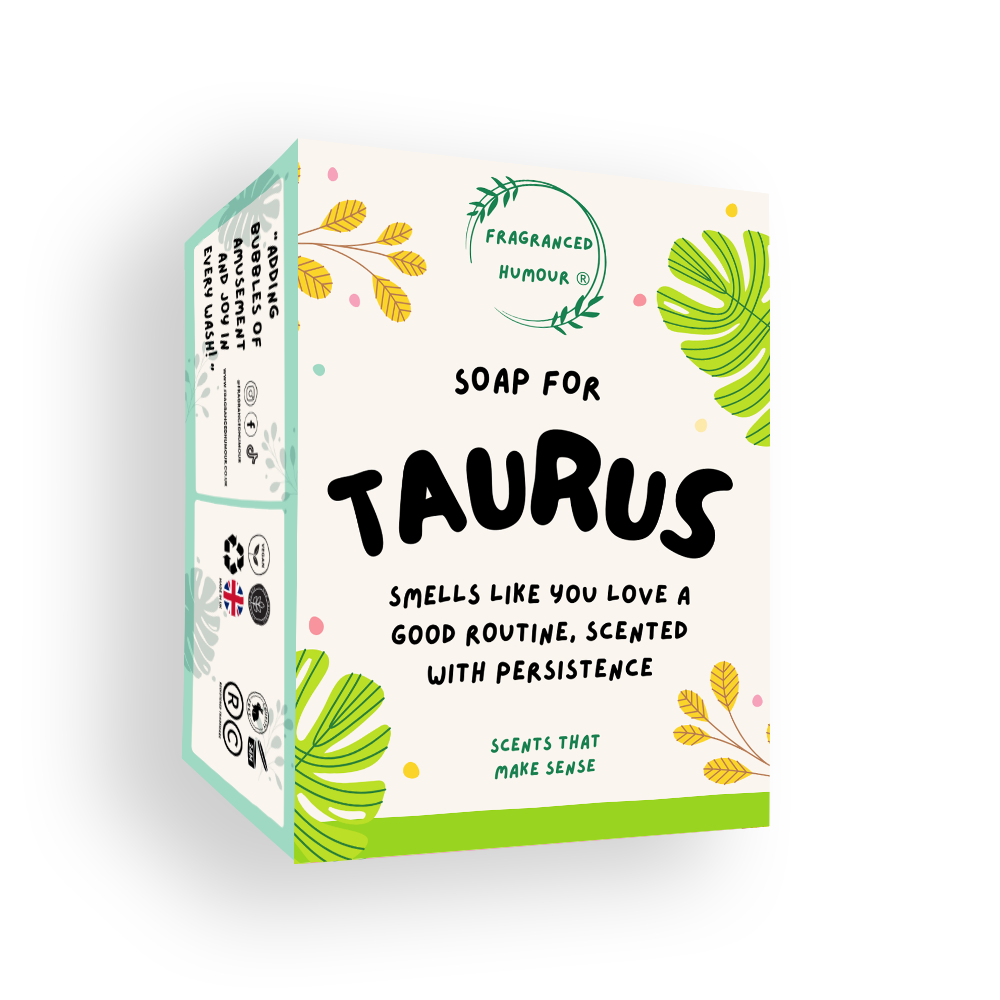 Taurus Birthday Gift Funny Zodiac Birthday Novelty Soap