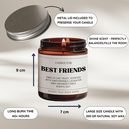 Best Friends Candle