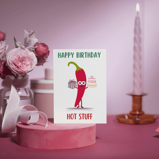 Hot Birthday Card