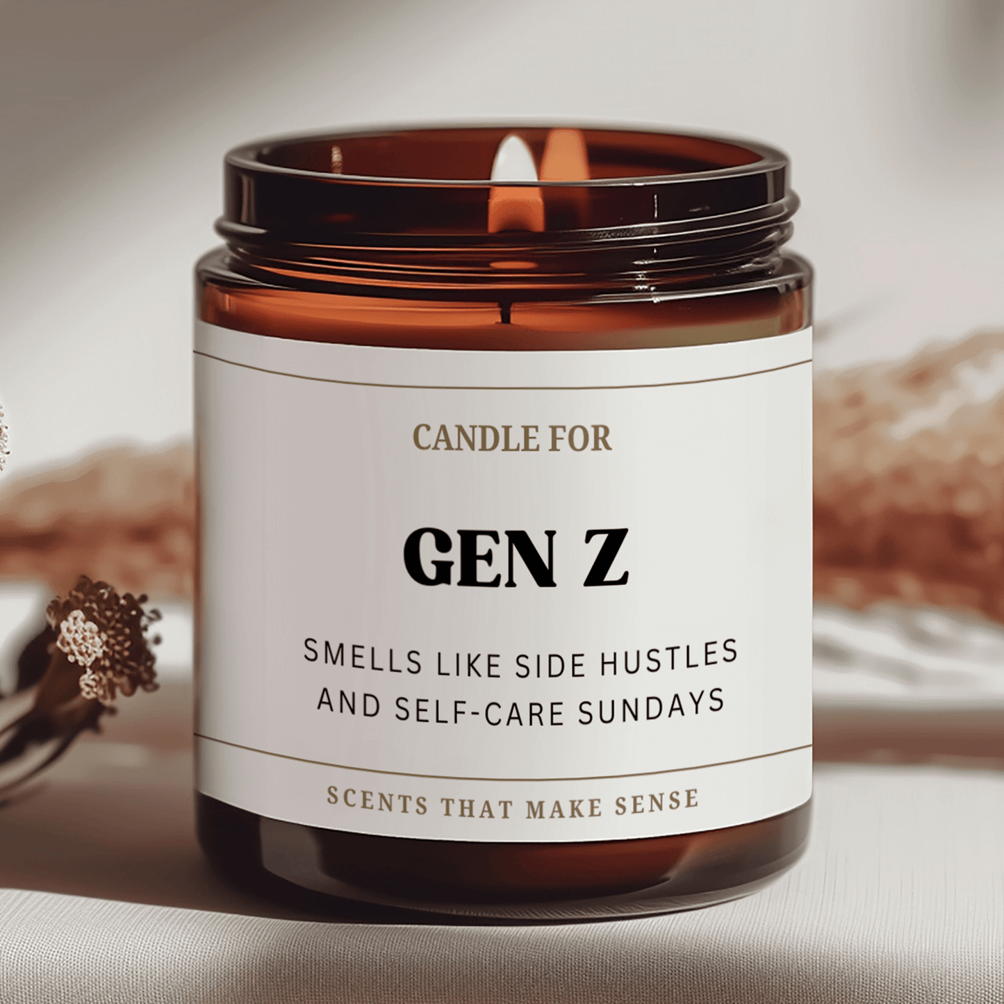 Gen Z Candle