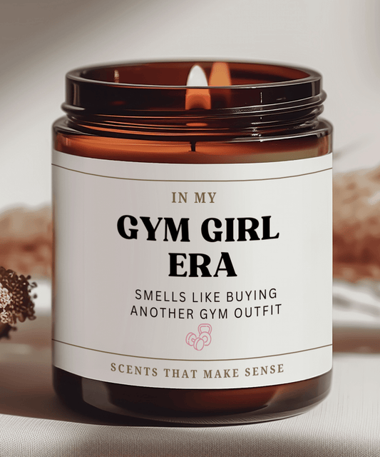 In My Gym Girl Era Candle