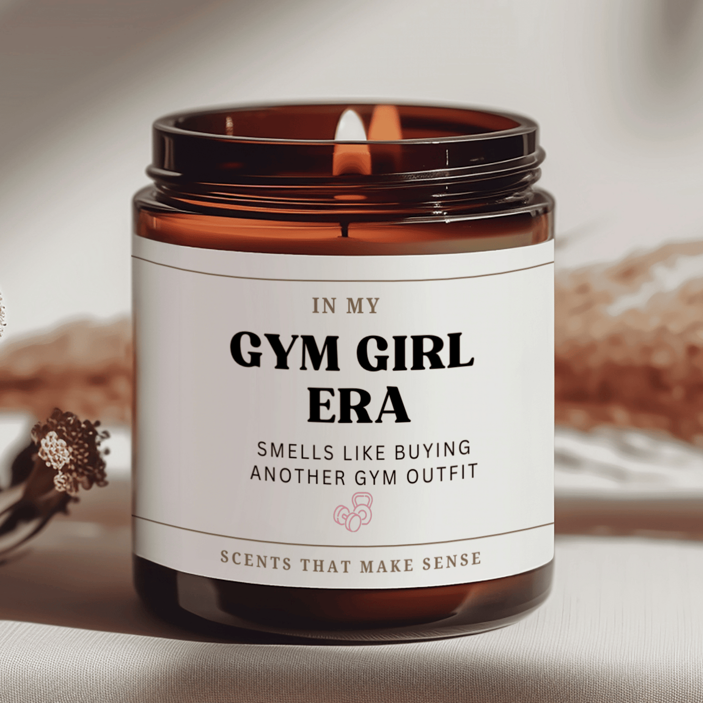 In My Gym Girl Era Candle