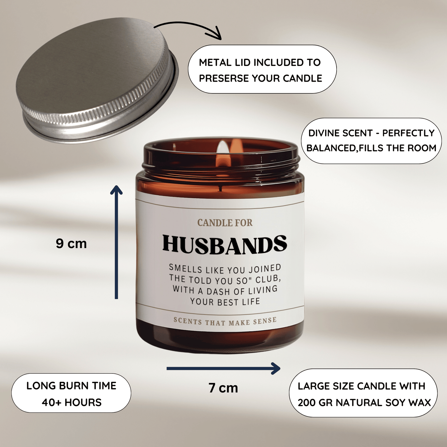 Husband Candle