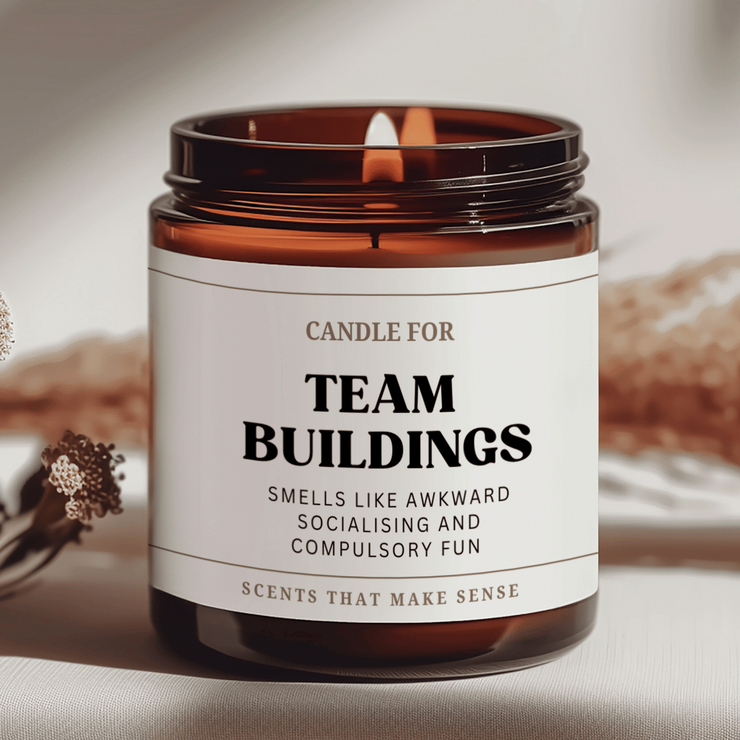 Team Buildings Candle